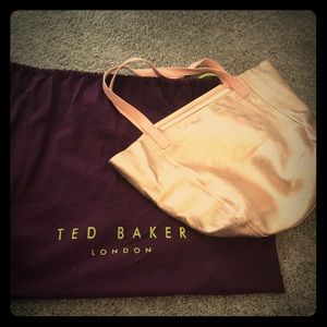 NWOT Ted Baker reversible leather shoulder bag